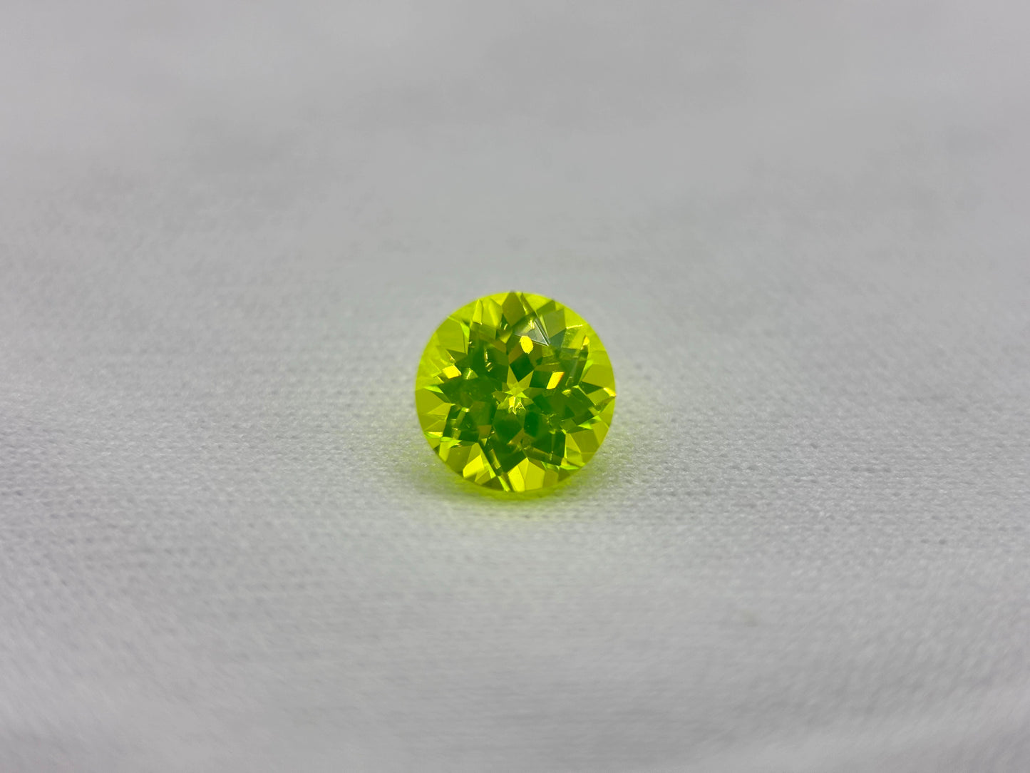Round Cut LUAG Gem