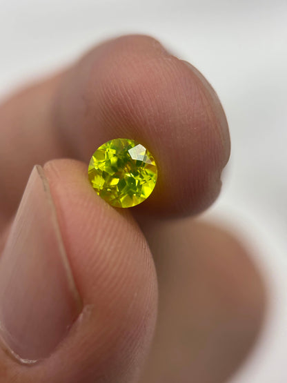 Round Cut LUAG Gem