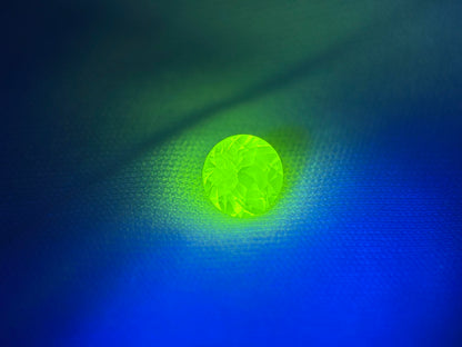 Round Cut LUAG Gem
