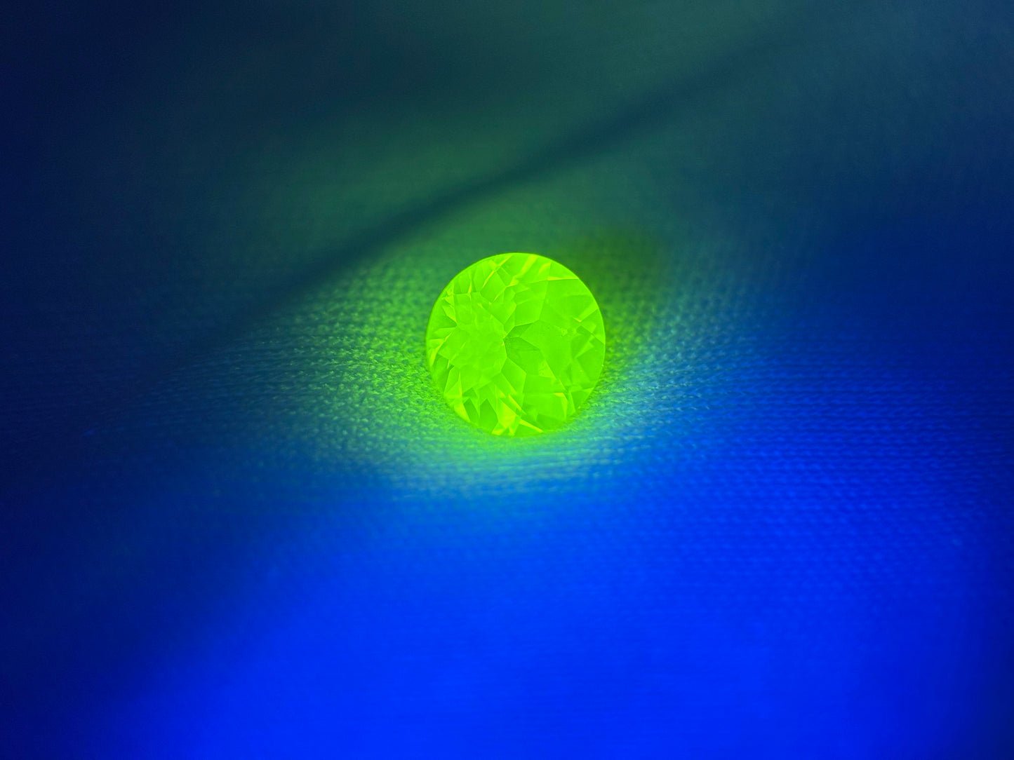 Round Cut LUAG Gem