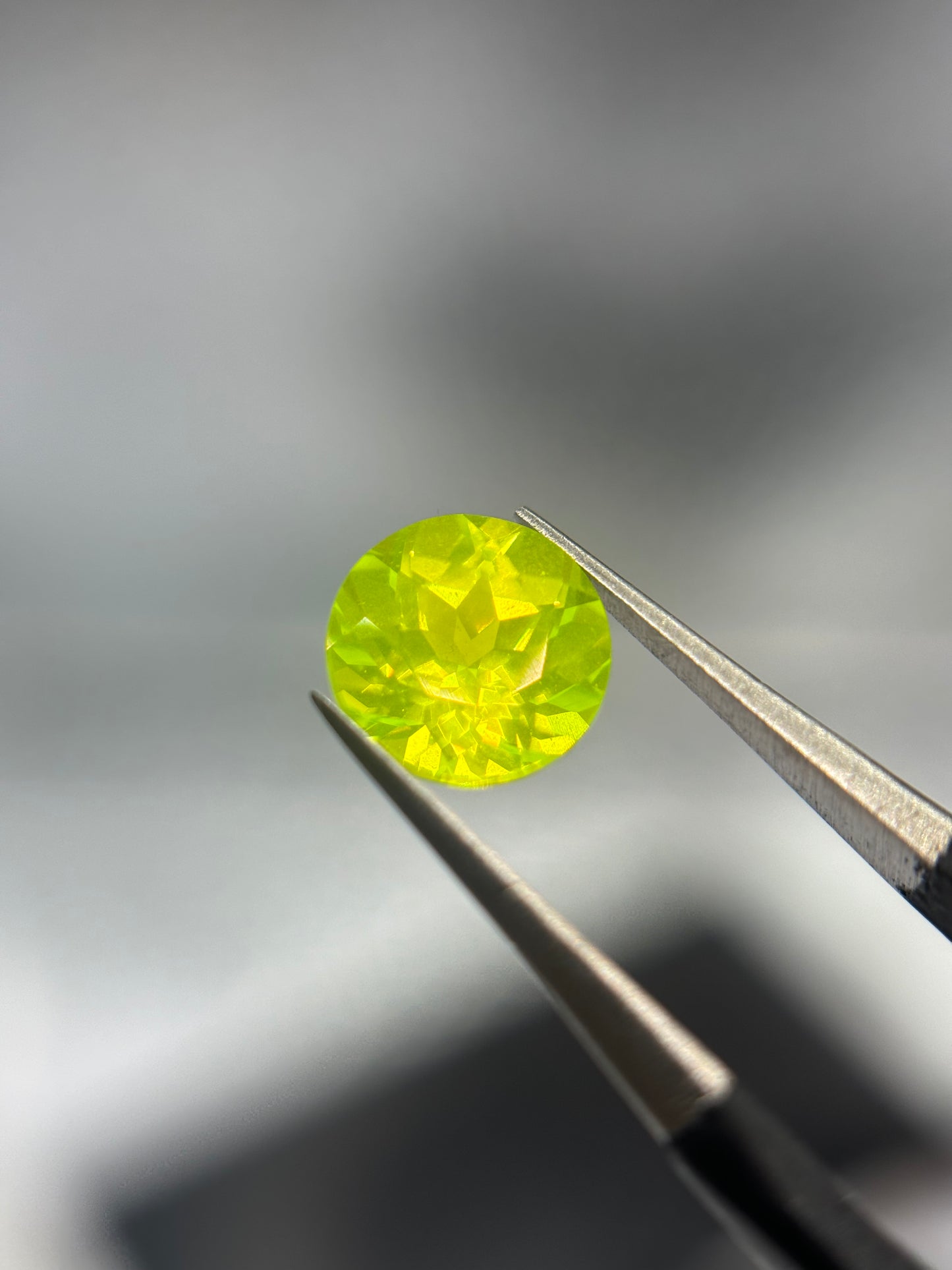 Round Cut LUAG Gem