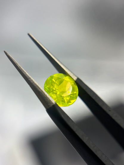 Round Cut LUAG Gem