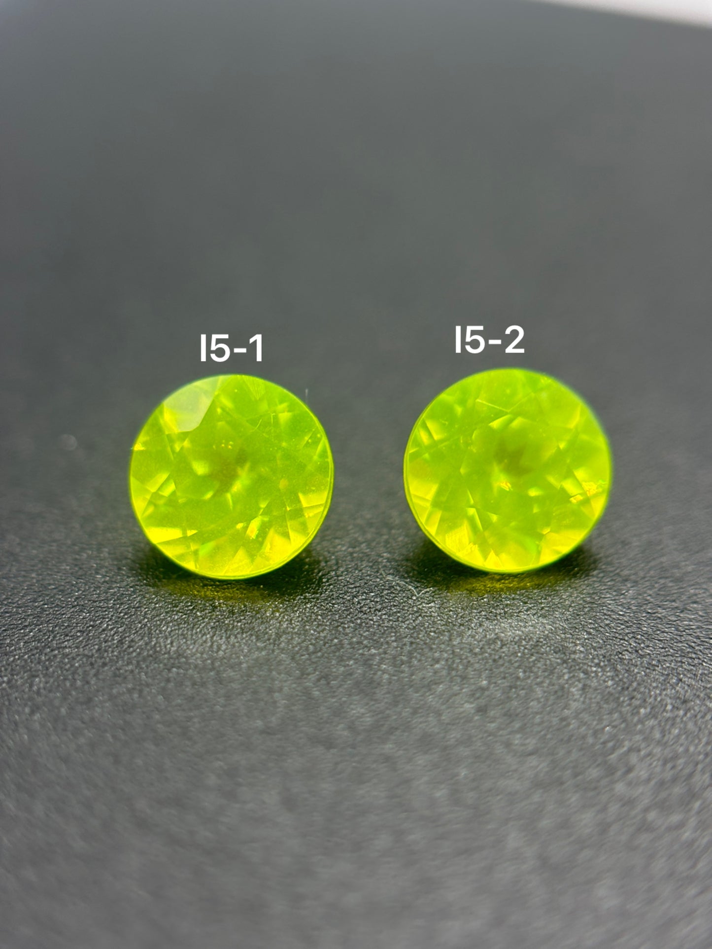 Round Cut LUAG Gem